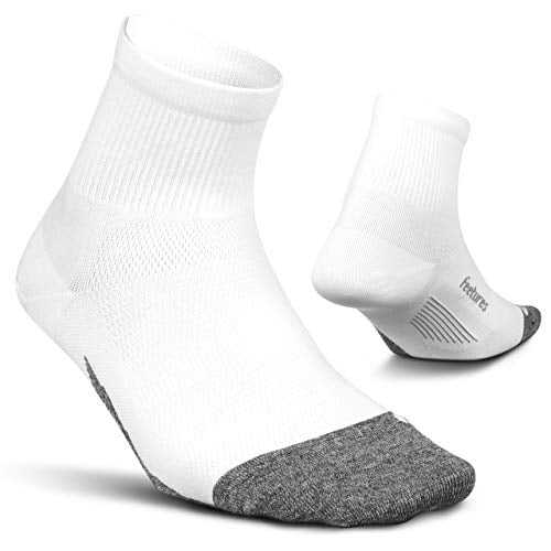Feetures Mens Ultra Light Quarter Socks 